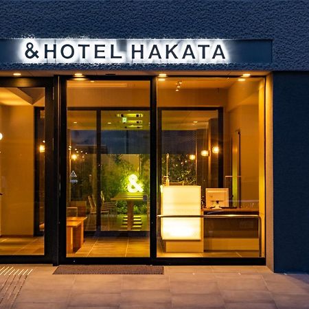 &Hotel Hakata Fukuoka  Bagian luar foto